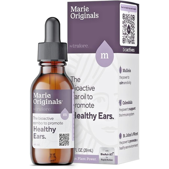 Marie Originals Bio Active Oil for Ear Infections - Natural Eardrops, Prevention - Picture 1 of 11